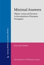 Cover: Minimal Answers - John Benjamins Publishing Co