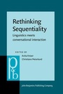 Cover: Rethinking Sequentiality - John Benjamins Publishing Co