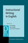 Cover: Instructional Writing in English - John Benjamins Publishing Co