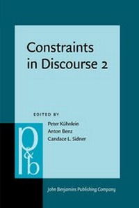 Enlarge image Cover: Constraints in Discourse 2 - John Benjamins Publishing Co