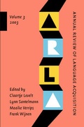 Cover: Annual Review of Language Acquisition - John Benjamins Publishing Co