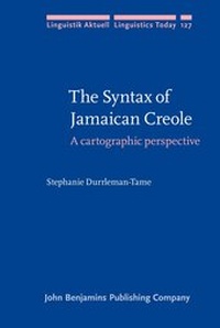 Enlarge image Cover: The Syntax of Jamaican Creole - John Benjamins Publishing Co