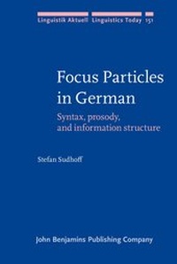 Enlarge image Cover: Focus Particles in German - John Benjamins Publishing Co