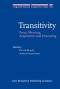 Cover: Transitivity - John Benjamins Publishing Co