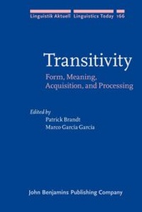 Enlarge image Cover: Transitivity - John Benjamins Publishing Co