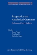 Cover: Pragmatics and Autolexical Grammar - John Benjamins Publishing Co