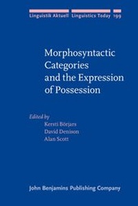 Enlarge image Cover: Morphosyntactic Categories and the Expression of Possession - John Benjamins Publishing Co