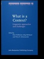 Cover: What is a Context? - John Benjamins Publishing Company