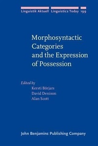 Enlarge image Cover: Morphosyntactic Categories and the Expression of Possession - John Benjamins Publishing Company