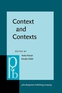 Cover: Context and Contexts - John Benjamins Publishing Co