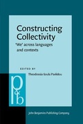 Cover: Constructing Collectivity - John Benjamins Publishing Co