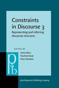 Cover: Constraints in Discourse 3 - John Benjamins Publishing Company