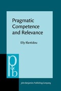 Cover: Pragmatic Competence and Relevance - John Benjamins Publishing Co