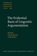 Cover: The Evidential Basis of Linguistic Argumentation - John Benjamins Publishing Co