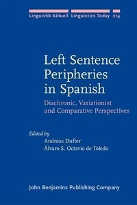 Enlarge image Cover: Left Sentence Peripheries in Spanish - John Benjamins Publishing Company