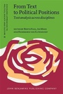 Cover: From Text to Political Positions - John Benjamins Publishing Company