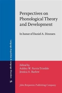 Abbildung von: Perspectives on Phonological Theory and Development - John Benjamins Publishing Company