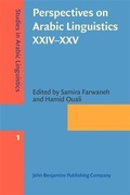 Cover: Perspectives on Arabic Linguistics XXIV-XXV - John Benjamins Publishing Company