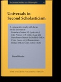 Cover: Universals in Second Scholasticism - John Benjamins Publishing Company