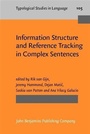Cover: Information Structure and Reference Tracking in Complex Sentences - John Benjamins Publishing Company