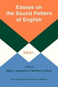 Enlarge image Cover: Essays on the Sound Pattern of English - John Benjamins Publishing Company