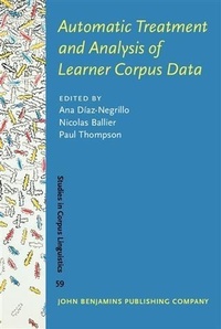 Abbildung von: Automatic Treatment and Analysis of Learner Corpus Data - John Benjamins Publishing Company