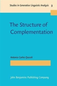 Enlarge image Cover: The Structure of Complementation - John Benjamins Publishing Company