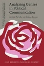 Cover: Analyzing Genres in Political Communication - John Benjamins Publishing Company