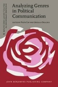 Cover: Analyzing Genres in Political Communication - John Benjamins Publishing Company