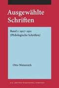 Cover: Ausgew&auml;hlte Schriften - B.R. Gr&uuml;ner Publishing Company