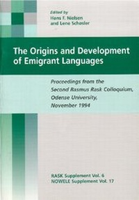 Enlarge image Cover: The Origins and Development of Emigrant Languages - John Benjamins Publishing Company