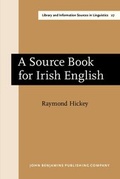 Cover: A Source Book for Irish English - John Benjamins Publishing Company
