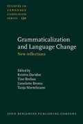 Cover: Grammaticalization and Language Change - John Benjamins Publishing Company