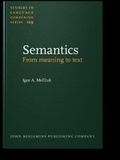 Cover: Semantics - John Benjamins Publishing Company