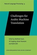 Cover: Challenges for Arabic Machine Translation - John Benjamins Publishing Company