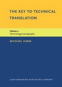 Enlarge image Cover: The Key to Technical Translation - John Benjamins Publishing Company