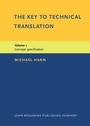 Cover: The Key to Technical Translation - John Benjamins Publishing Company