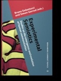 Cover: Experimental Semiotics - John Benjamins Publishing Company