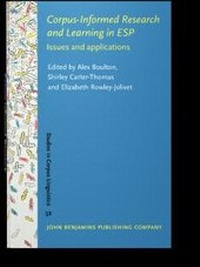 Abbildung von: Corpus-Informed Research and Learning in ESP - John Benjamins Publishing Company