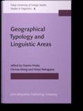 Cover: Geographical Typology and Linguistic Areas - John Benjamins Publishing Company