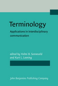 Abbildung von: Terminology - John Benjamins Publishing Company