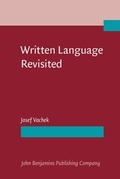 Cover: Written Language Revisited - John Benjamins Publishing Company