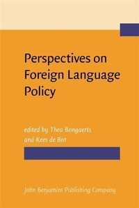 Enlarge image Cover: Perspectives on Foreign Language Policy - John Benjamins Publishing Company