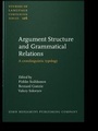 Cover: Argument Structure and Grammatical Relations - John Benjamins Publishing Company