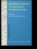 Cover: Quantitative Methods in Corpus-Based Translation Studies - John Benjamins Publishing Company