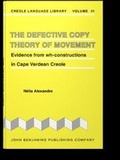 Cover: The Defective Copy Theory of Movement - John Benjamins Publishing Company