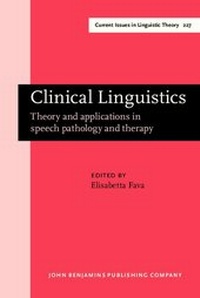 Abbildung von: Clinical Linguistics - John Benjamins Publishing Company