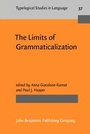 Cover: The Limits of Grammaticalization - John Benjamins Publishing Company