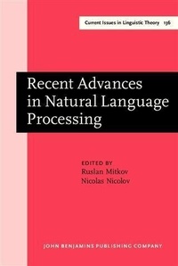 Abbildung von: Recent Advances in Natural Language Processing - John Benjamins Publishing Company