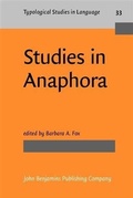 Cover: Studies in Anaphora - John Benjamins Publishing Company